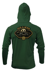 Kluch Swamp Lizard Long Sleeve Hooded Performance Shirt