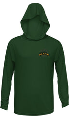 Kluch Swamp Lizard Long Sleeve Hooded Performance Shirt