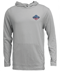 Kluch American My Turn Hooded Long Sleeve Shirt Small