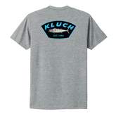 Kluch Wahoo Mens Dark Heather Grey Short Sleeve Shirt