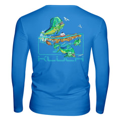 Kluch Raging Bulls Long Sleeve Performance T Shirt