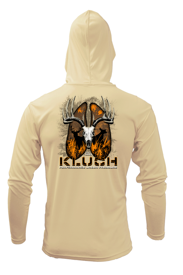 Kluch Racked Up Long Sleeve Hooded Performance Shirt