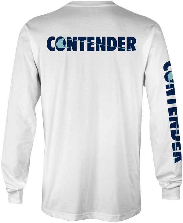 Contender Edge White Long Sleeve T Shirt