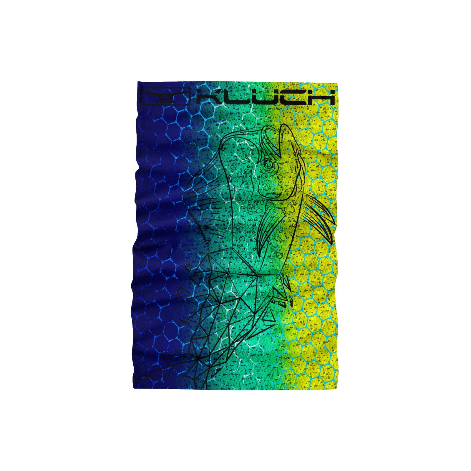 Kluch Geo Mahi Buff Neckwear and headwear.