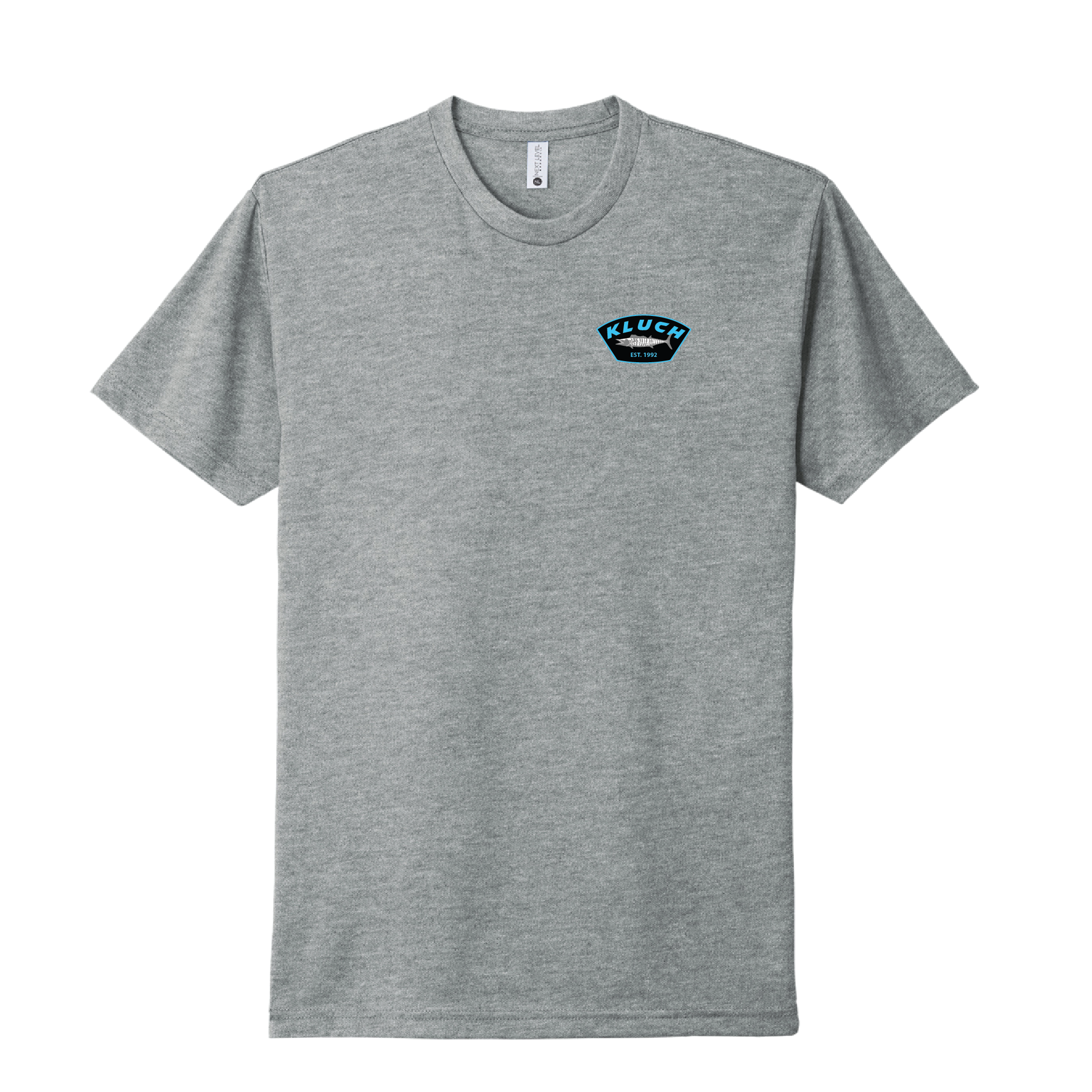 Kluch Wahoo Mens Dark Heather Grey Short Sleeve Shirt